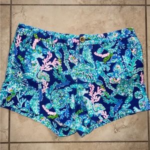 Lilly Pulitzer Size 10 Callahan Knit Shorts